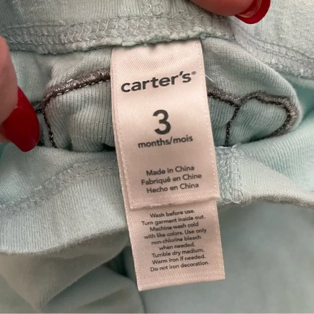 Carters Baby Infant Puppy Pants 3 months